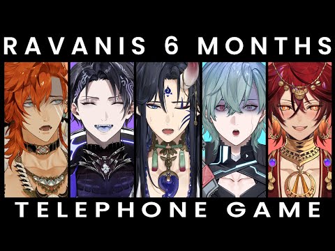 【TELEPHONE GAME】 RAVANIS plays the telephone game! but we use a Period Simulator every time we fail!