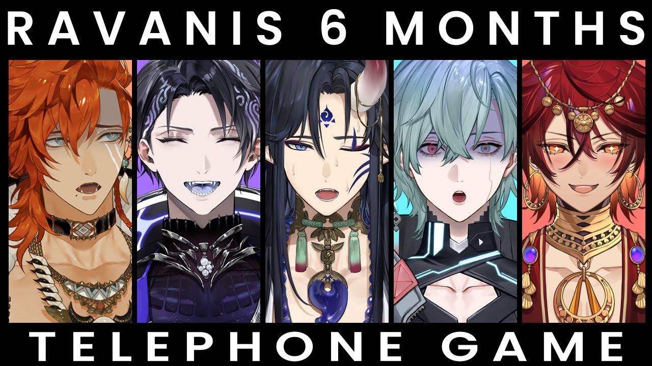 【TELEPHONE GAME】 RAVANIS plays the telephone game! but we use a Period Simulator every time we fail!