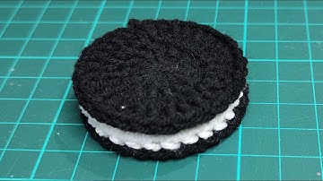 How to Crochet Oreo Cookies | Free Crochet Pattern of Oreo Cookies | Crochet Free Pattern
