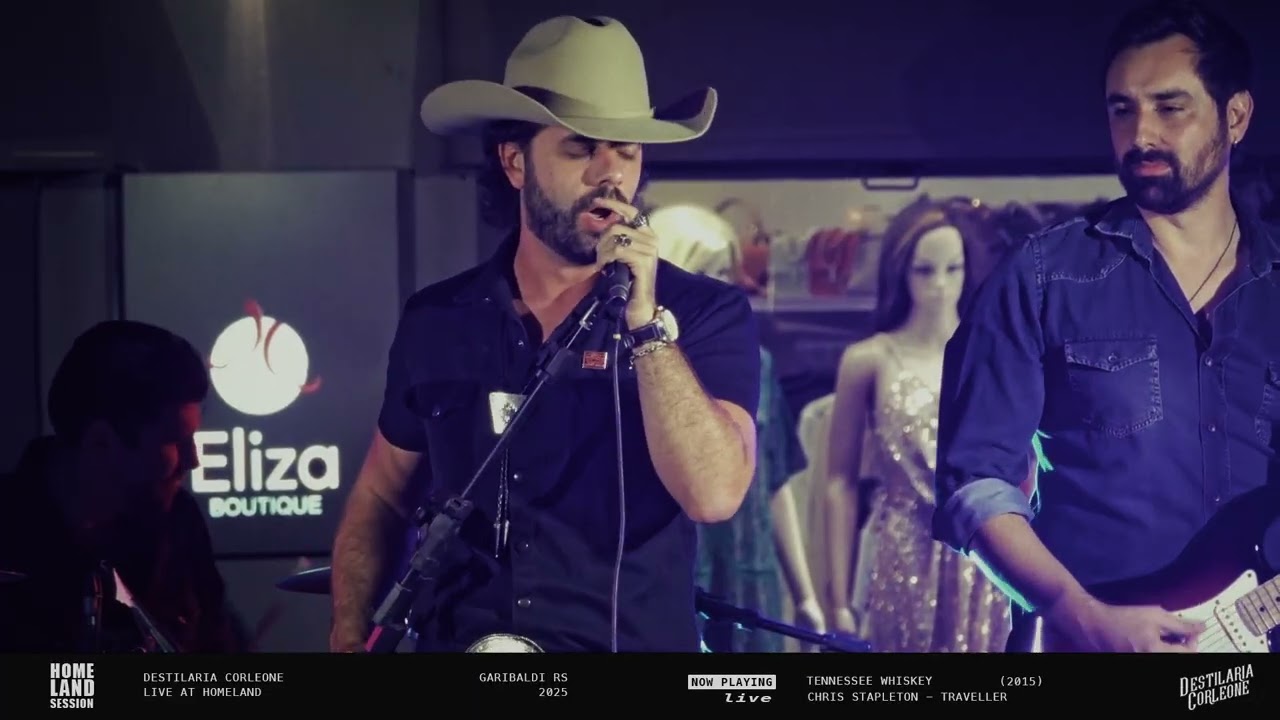 Tennessee Whiskey (cover) - Destilaria Corleone (live at homeland)