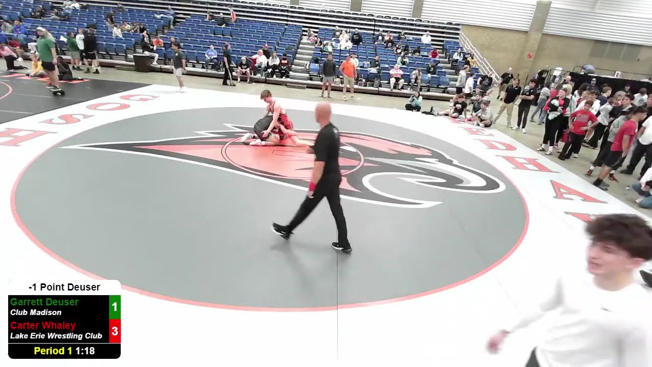 2025 IHPO 193lbs - Garrett Deuser (Club Madison ) over Carter Whaley (Lake Erie WC) (F 