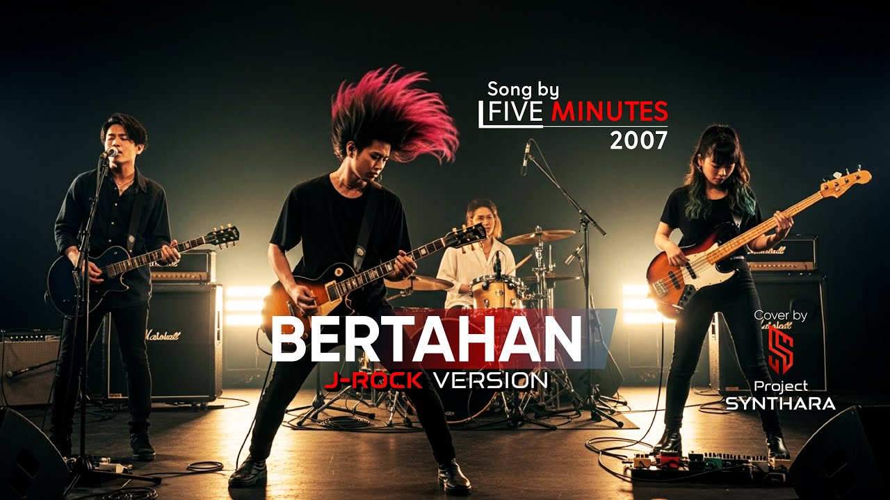 Five Minutes - Bertahan (J-Rock Ballad) | Project SYNTHARA