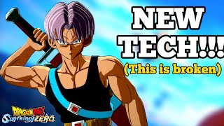 LEARN THIS NEW TRUNKS VANISH CANCEL in Dragon Ball: Sparking Zero! (Tips and tricks)