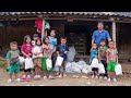 Rice Milling, Popcorn Distribution for Poor Children in Highlands | Family Farm