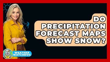 Do Precipitation Forecast Maps Show Snow? - Weather Watchdog