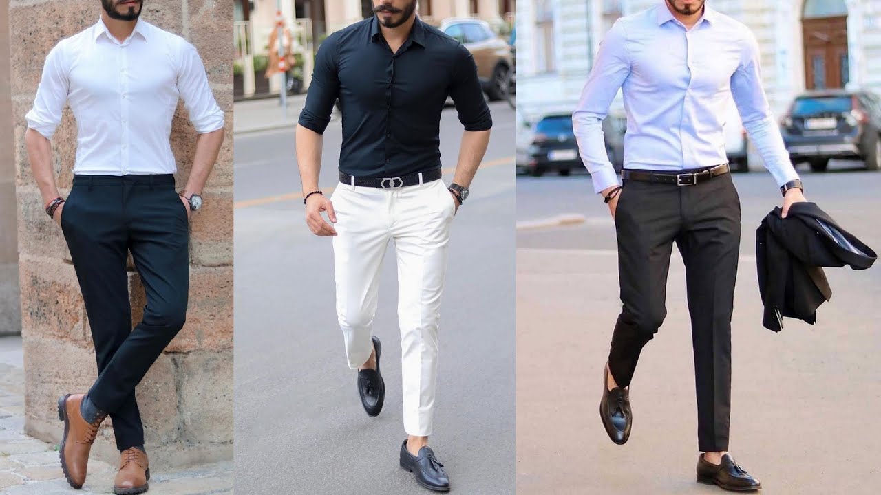 Top more than 83 black dress shirt white pants super hot - in.eteachers