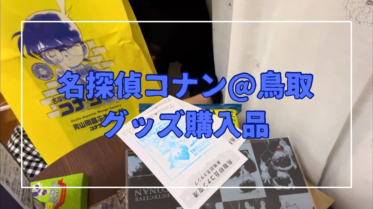 【購入品】鳥取で買ったコナングッズ👓