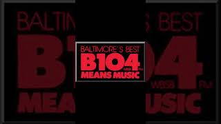 B104 (WBSB FM) Baltimore - David Edgar Aircheck July 1991