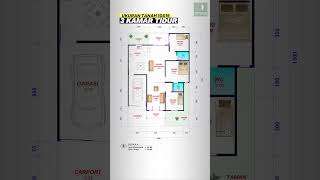 DENAH RUMAH 10X15 | 3 KAMAR TIDUR DENAH RUMAH 10X15 | 3 KAMAR TIDUR