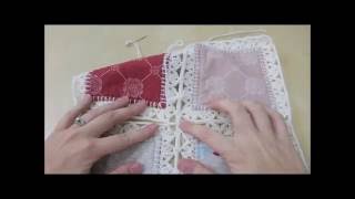 Crochet Quilt Tutorial - Part 4 (Joining Squares)