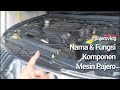 Nama &amp; fungsi komponen yang ada di ruang mesin old pajero sport exceed