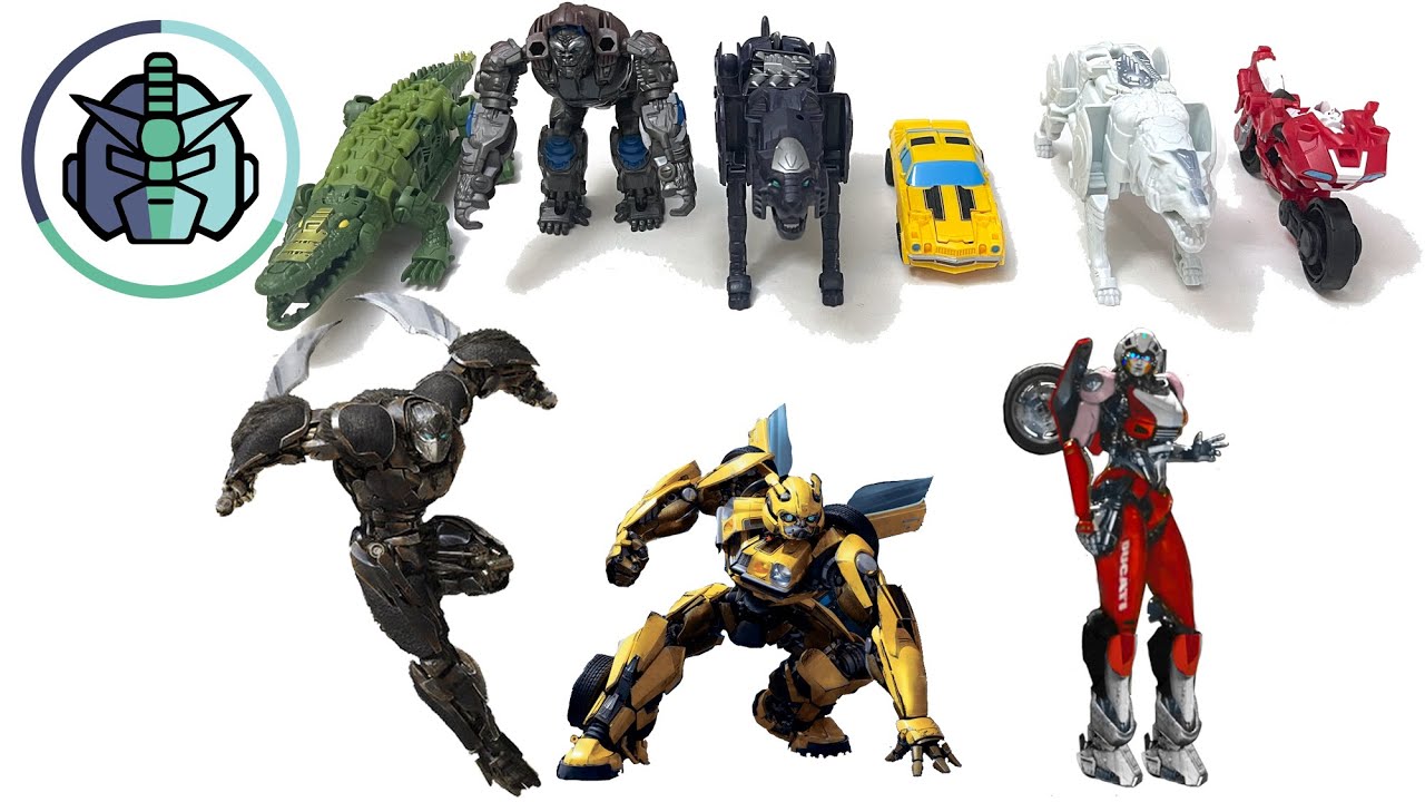 Banner revela o novo visual do Optimus Primal e Bumblebee em