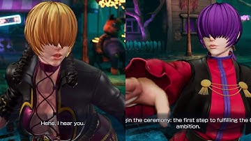 The King Of Fighters XV - Orochi Shermie Confront Shermie