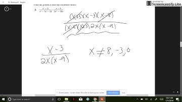 Section 9.2 - Multiplying and Dividing Rational Expressions (Part 1)