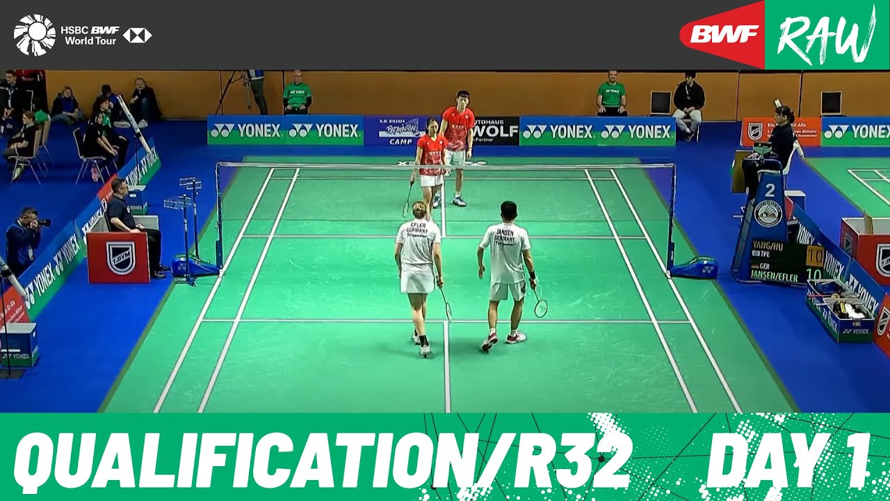 YONEX German Open 2023 Day 1 Court 2 Qualification/Round of 32