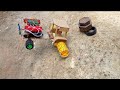 How to make Rc Dc motor Tructor at home| powerful tructor for off-road by dc motor