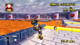 [MKW WR] GBA Bowser’s Castle 3 (Shortcut) - 1:55.715