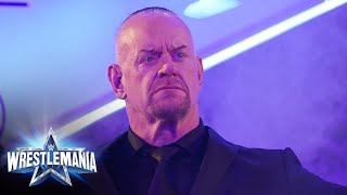 The Undertaker makes his WrestleMania entrance: WrestleMania 38 (WWE Network Exclusive)