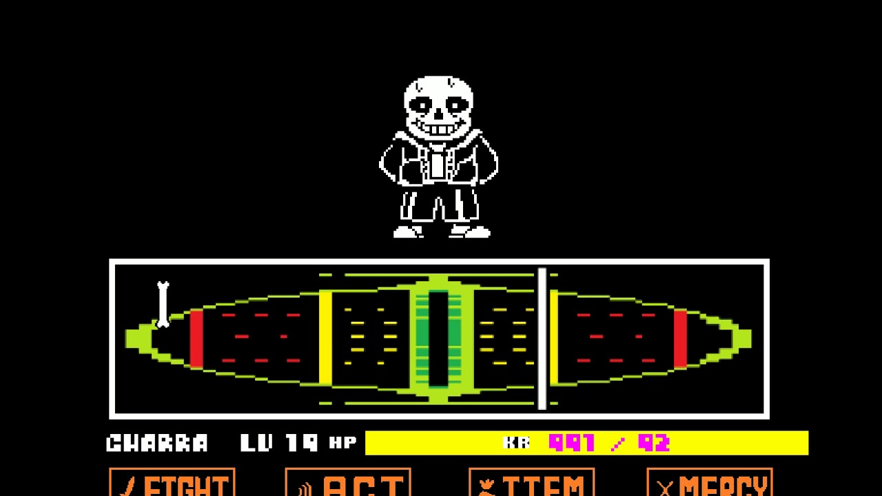 Undertale-Megalovania Sans fight