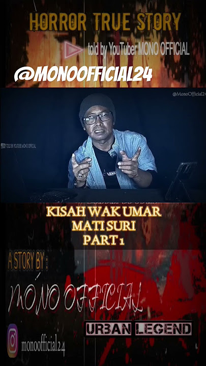 KISAH WAK UMAR MATI SURI PART 1 | shorts #horror #ceritahoror #kisahhoror #ceritamistis #kisahnyata