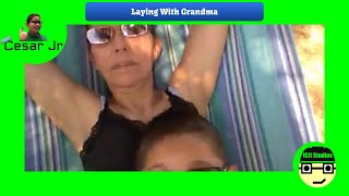Laying With Grandma | Mini Cesar Jr | [CJ] Studios | Cesar Jr Vidbrary