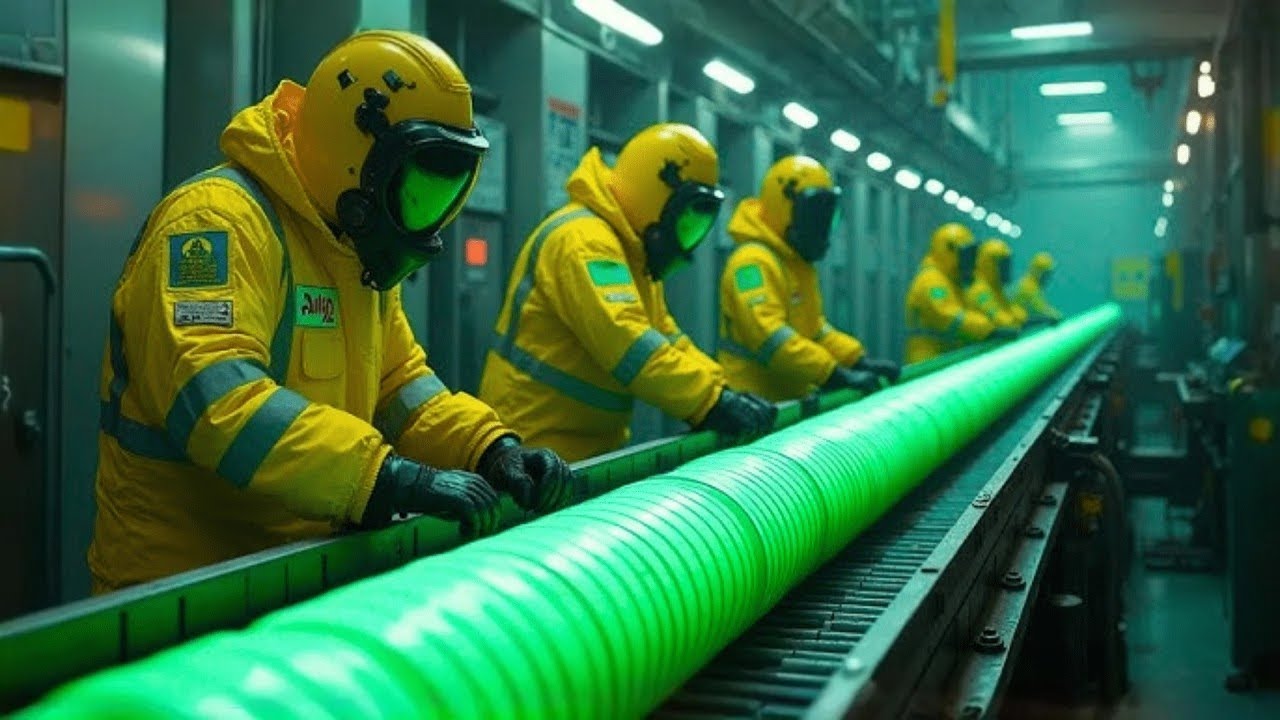 كيف تتم صناعة اليورانيوم المُخصب داخل مصانع سرية؟ مشاهد لا تُصدّق! ☢️