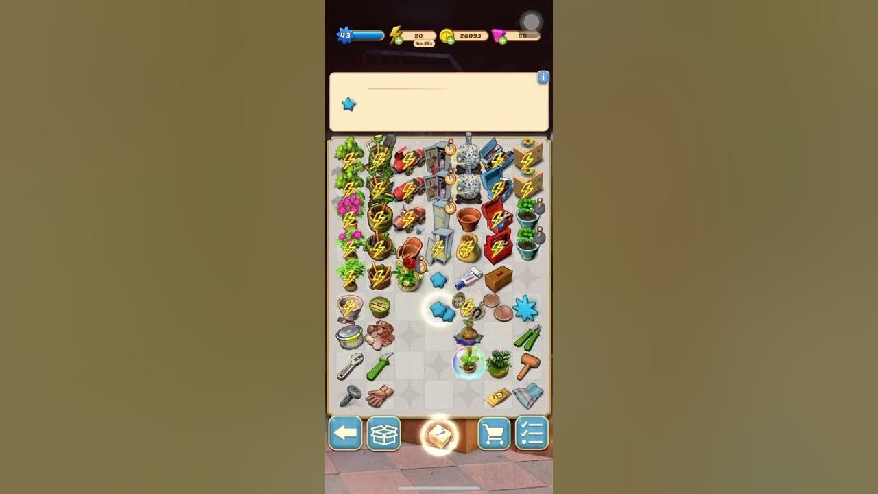 merge mansion， golden tree from seed bag YouTube