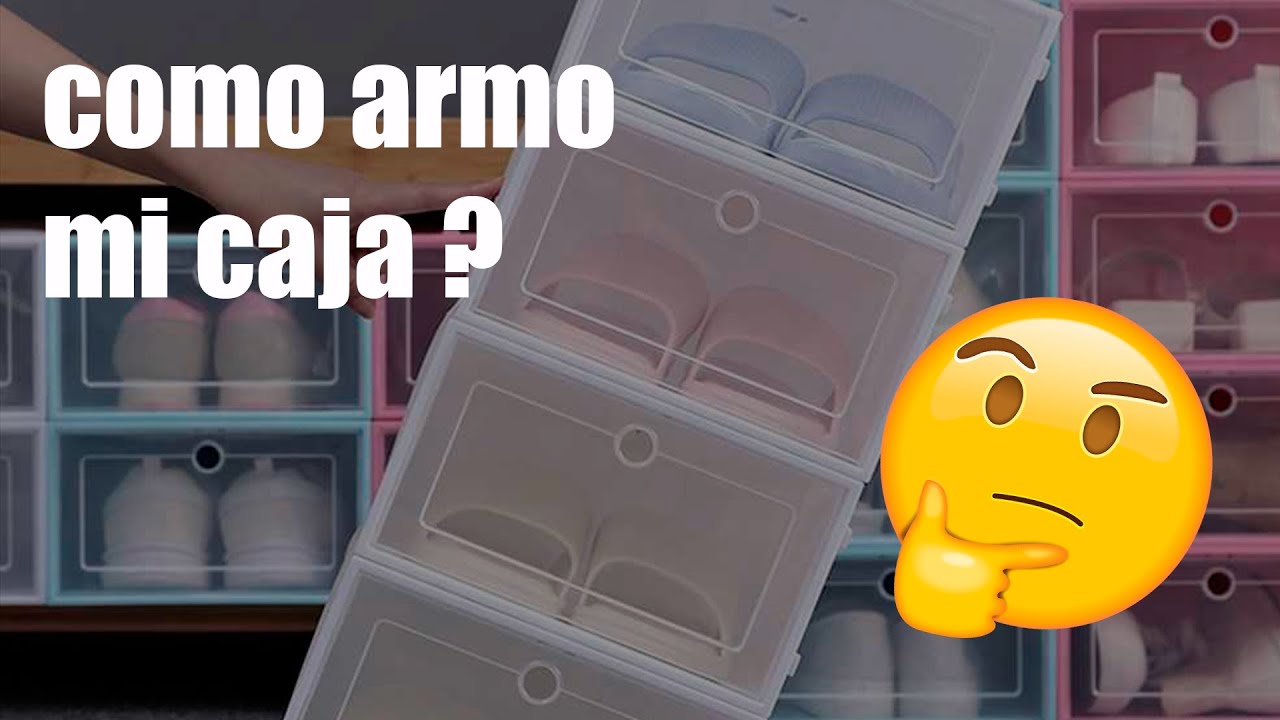 ✓¿Cómo armar cajas organizadoras para Snearkes?👟