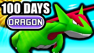 I Spent 100 Days in Minecraft Pixelmon with ONLY DRAGON TYPES, Here