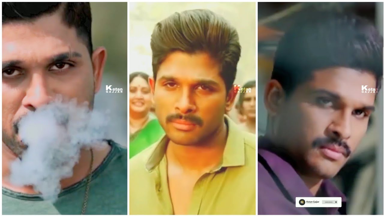 Allu Arjun X Brown Munde | Allu Arjun Fullscreen Status | Allu Arjun Status |