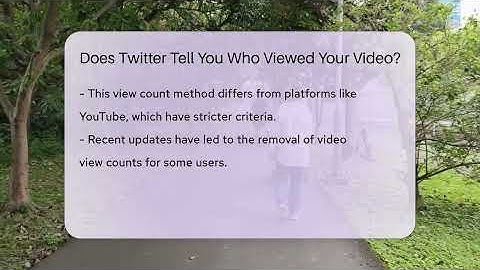 Does Twitter Tell You Who Viewed Your Video? - Everyday-Networking
