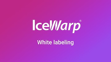 Pas de layout van de werkplek aan naar jouw voorkeur (White labeling) | IceWarp Benelux