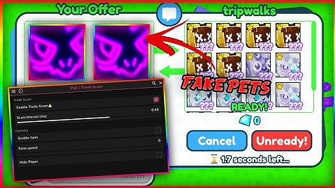 Pet Simulator X Trade Scam Script 🏷️ Working | *Not Patched* 🧸