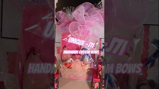 A quick Bow preview #mothersdaygiftbasket #custombows#hiftsfother