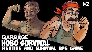 Garbage Hobo Prophecy Gameplay Walkthrough Part 2 Hobo Survival/Full Game Gameplay