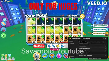 Pet Simulator X Huge dupe script fluxus/hydrogen pastebin 2023