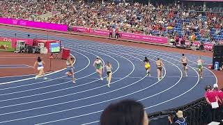 Birmingham 2026 women s 200m semi final Amy hunt