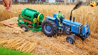 DIY Mini Truck Builds Brick &amp; Metal Railing Bridge | Fun Construction Science Project
