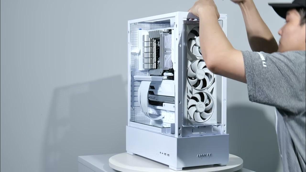 Lian Li SUP01 White Mid Tower Gaming Case