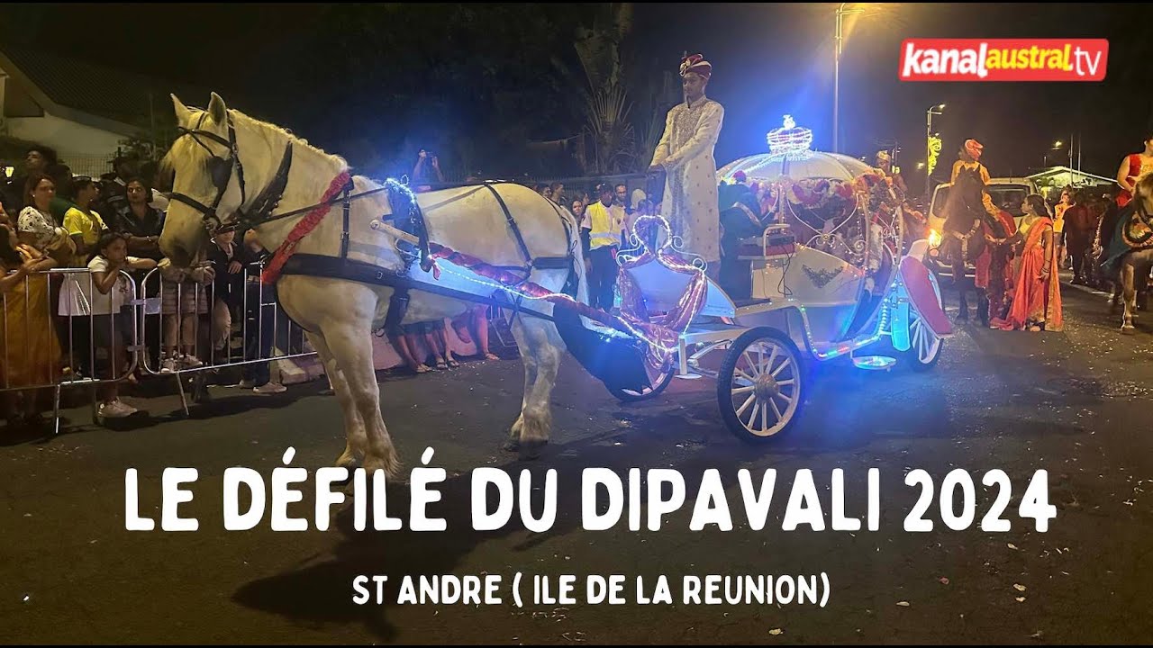 DIPAVALI 2024 de ST ANDRE - Tout en images et en couleurs - By KANAL AUSTRAL.TV