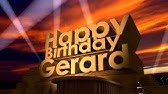 Joyeux Anniversaire Gerard Youtube