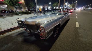lowriders on van nuys blvd for Ruthless Ryderz c.c. cruise night pt.4