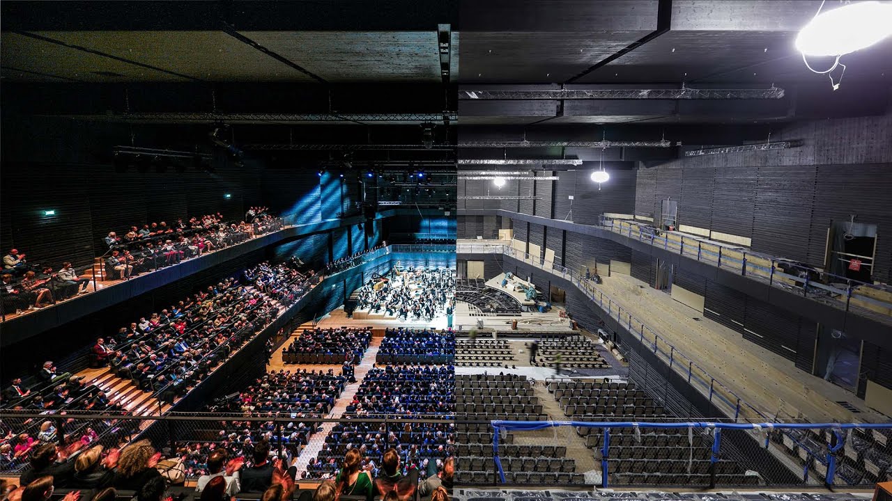 Gasteig HP8 & Isarphilharmonie Bauzeitraffer | Interimsquartier in ...