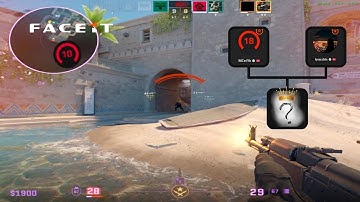 Faceit 3000+ ELO DUO CS2 - ANUBIS - FACEIT GAMEPLAY