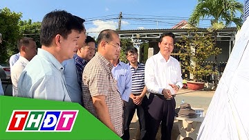 Lãnh đạo tỉnh Đồng Tháp khảo sát công trình khắc phục sạt lở tại phường Cao Lãnh | THDT
