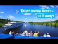 Канал имени Москвы | 122 км за 8 минут | 4K Timelapse