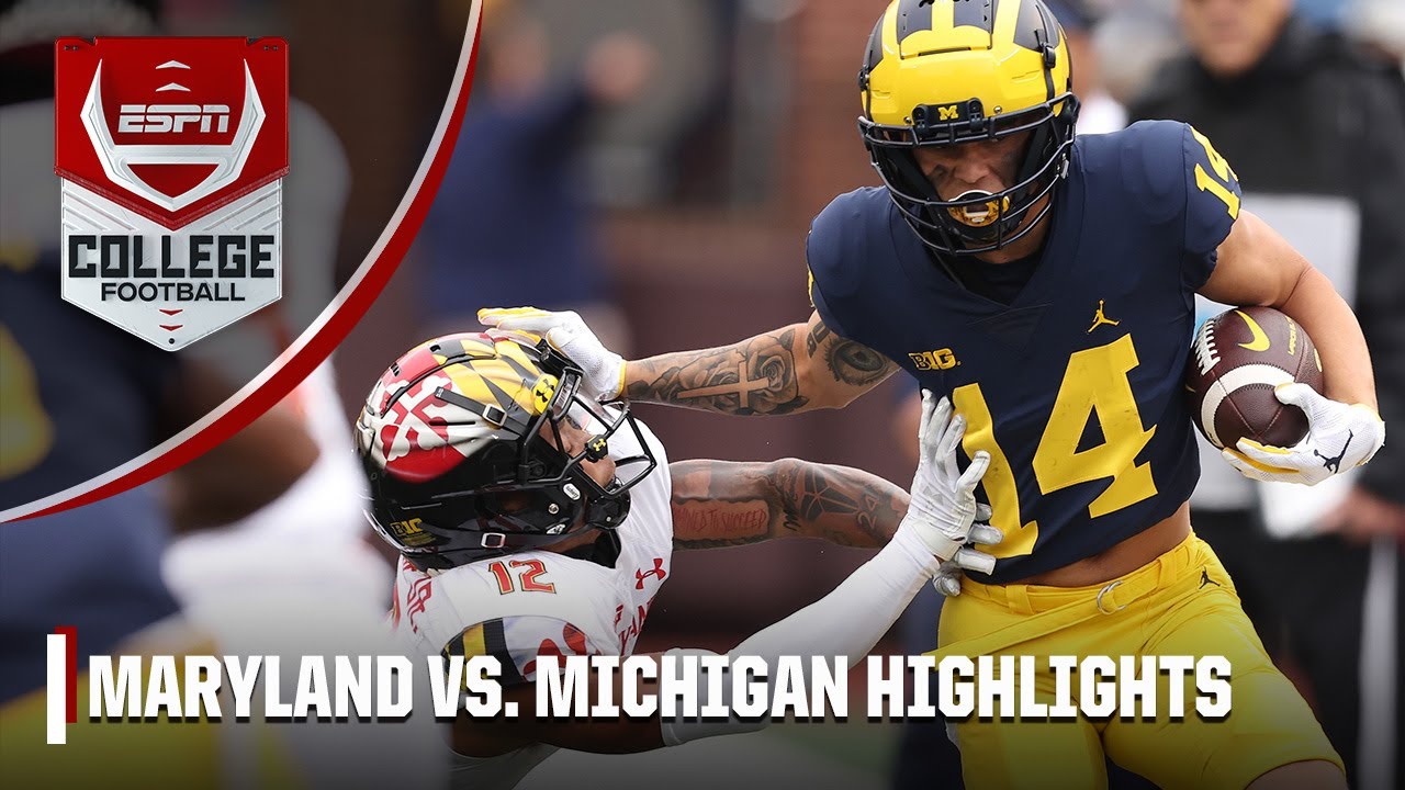 Maryland vs. Michigan - Game Recap - September 24, 2022 - ESPN