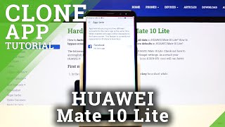 How to Duplicate Application – Clone Apps Option on HUAWEI Mate 10 Lite screenshot 4