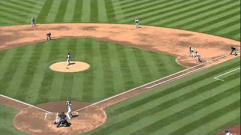 2012/06/17 Phillips' impressive double play