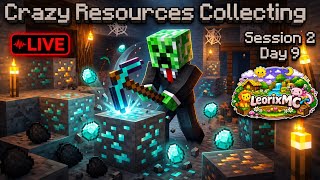 Unlimited Diamonds Mining in Leorixmc SMP 😱 Session 2 Day 9